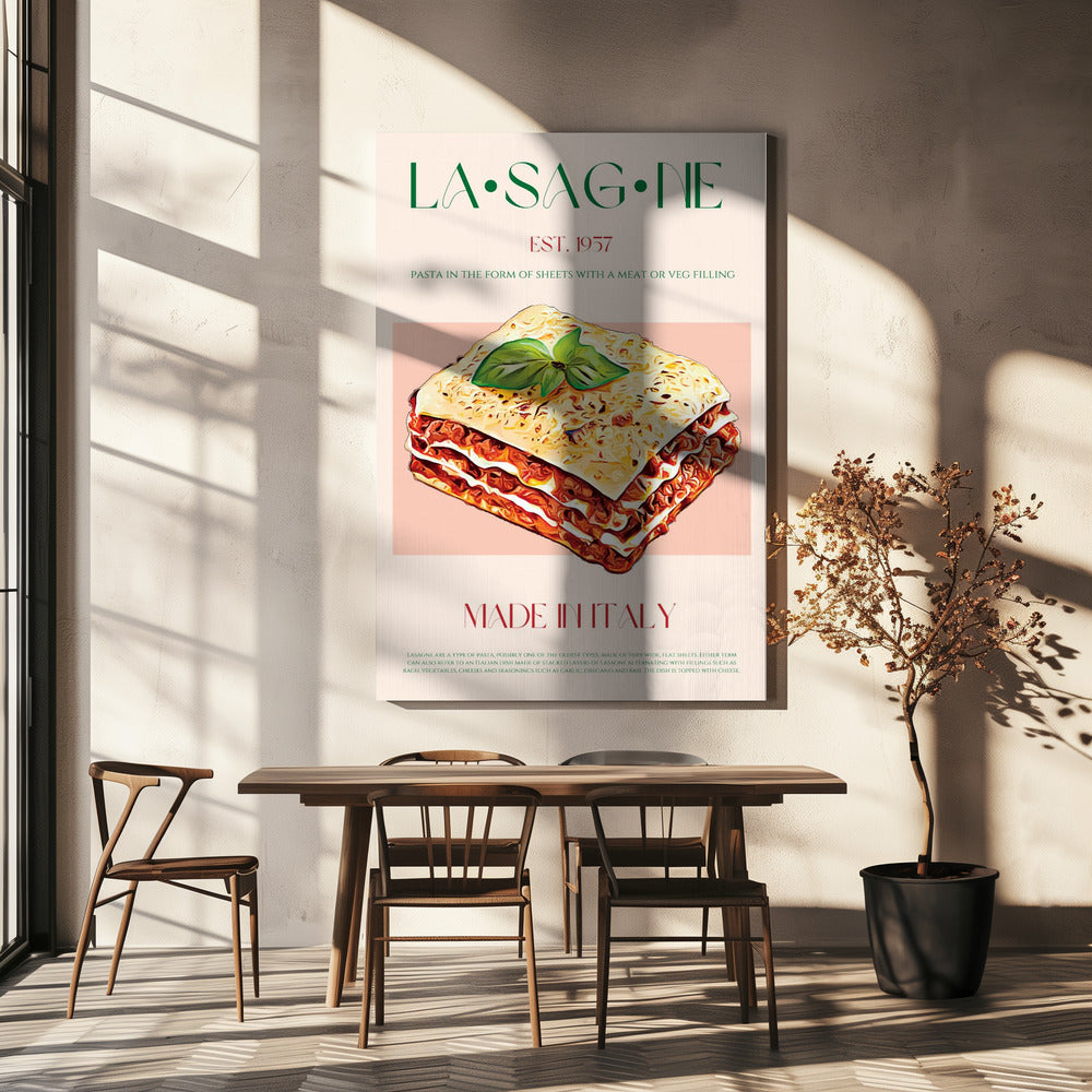 Lagen lasagne | Canvas