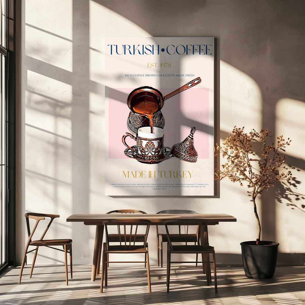 Turkse koffie print | Canvas