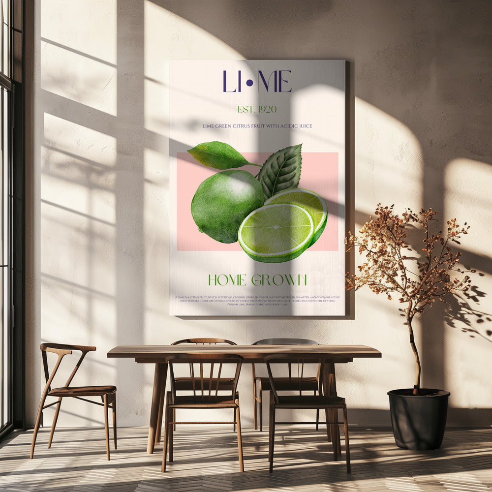 Zesty Green Delight | Canvas
