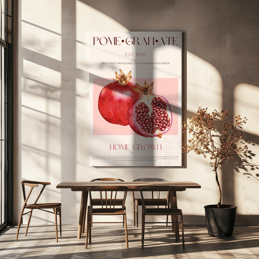 Sappige granaatappel | Canvas
