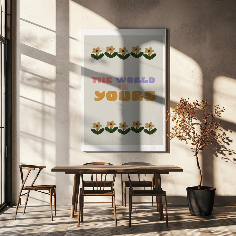 Bloeiende mogelijkheden | Canvas