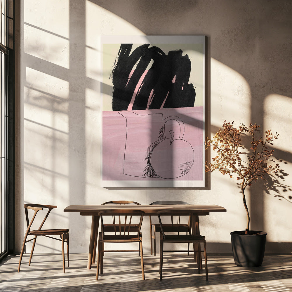 Abstracte elegantie | Canvas