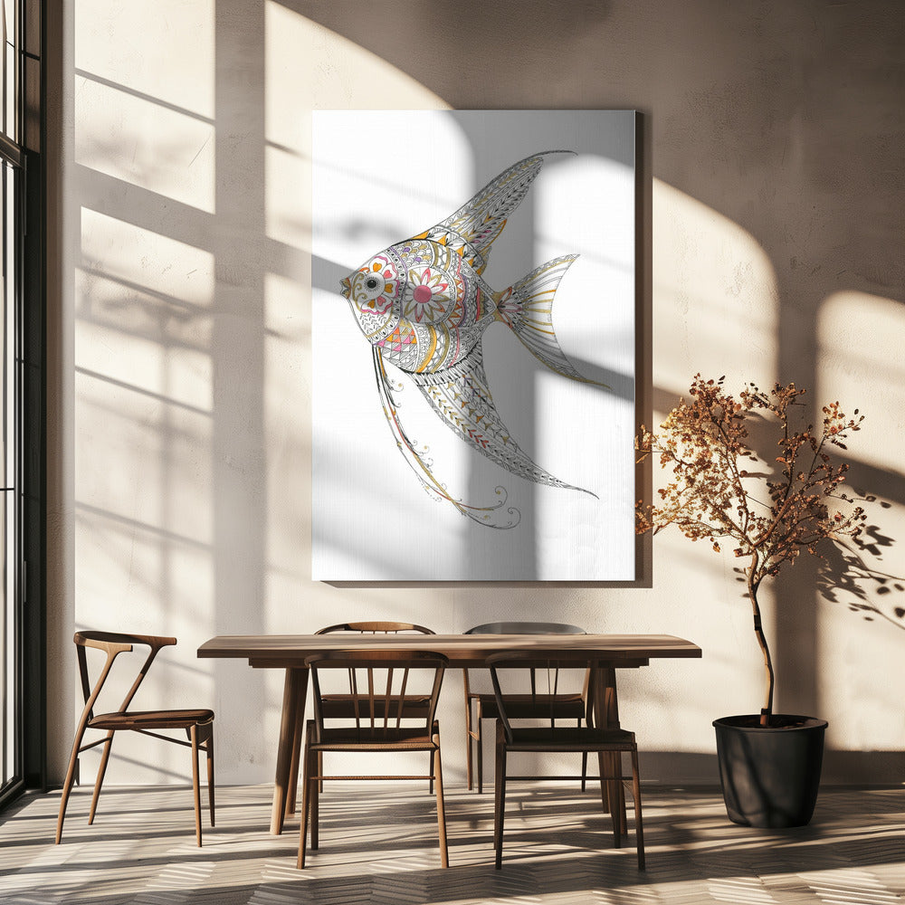 Engelvis Delicate Tinten | Canvas