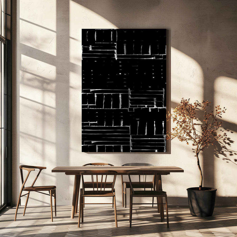 Where Lines Meet 4 | Canvas