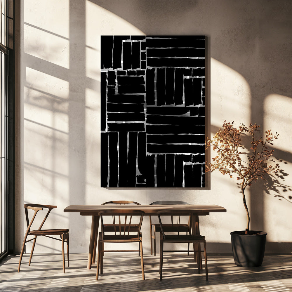 Where Lines Meet 1 | Canvas
