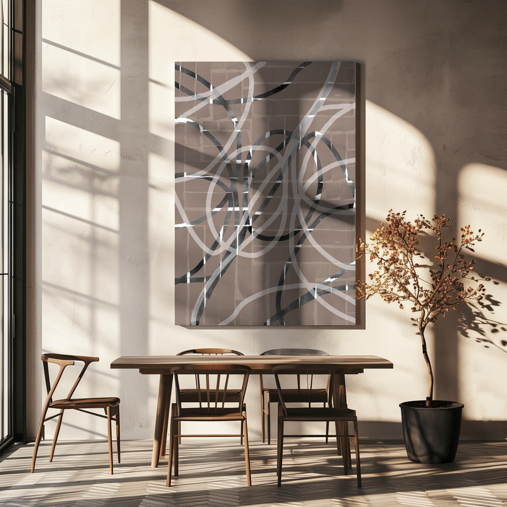 Snug Sand & Shadow 2 | Canvas