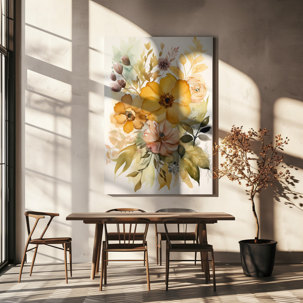 Zomerbloemen nr. 5 | Canvas