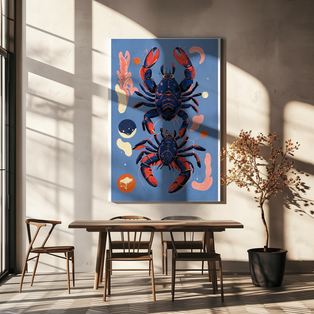 Kosmische Schaaldieren | Canvas