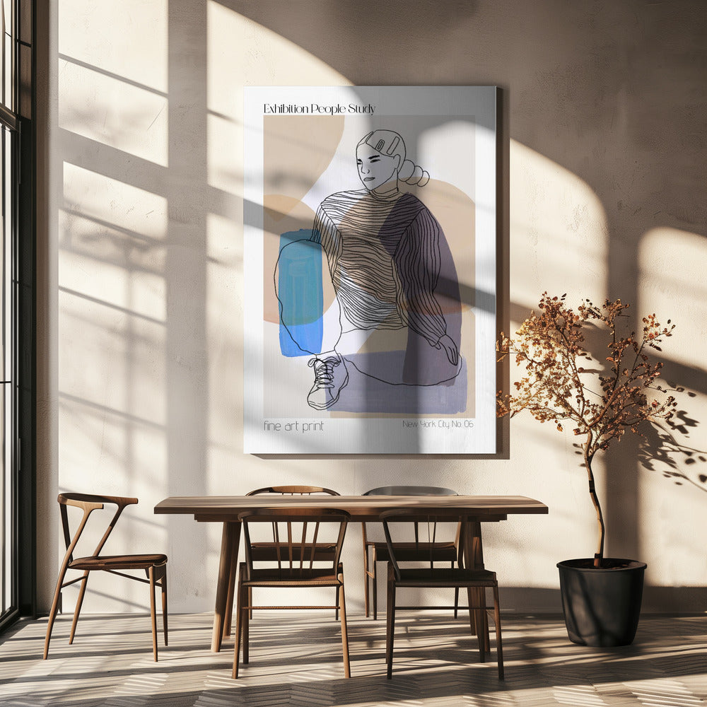Abstracte elegantie | Canvas