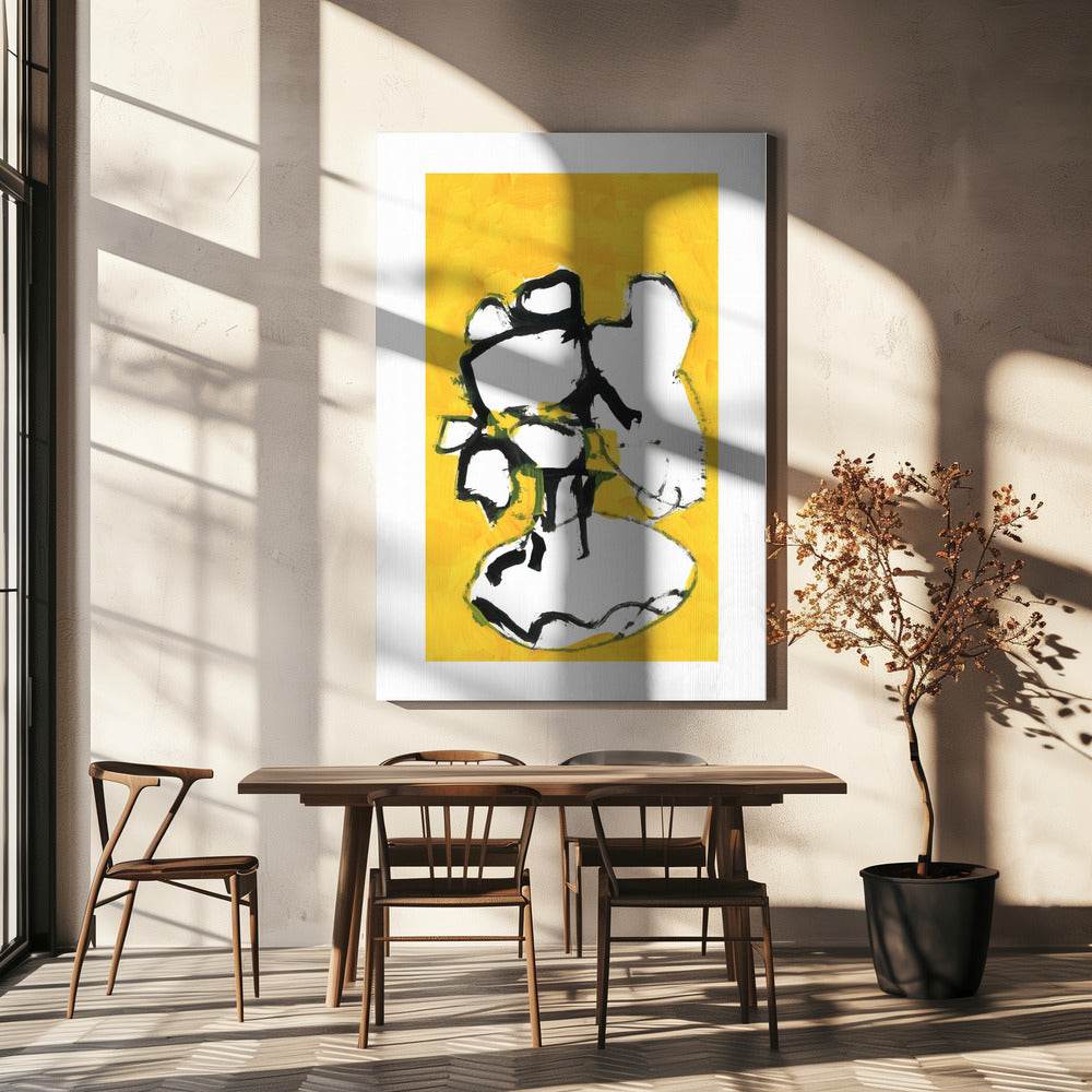 De Lijn van Overvloed: Fruit Bloemenschaal 3 | Canvas