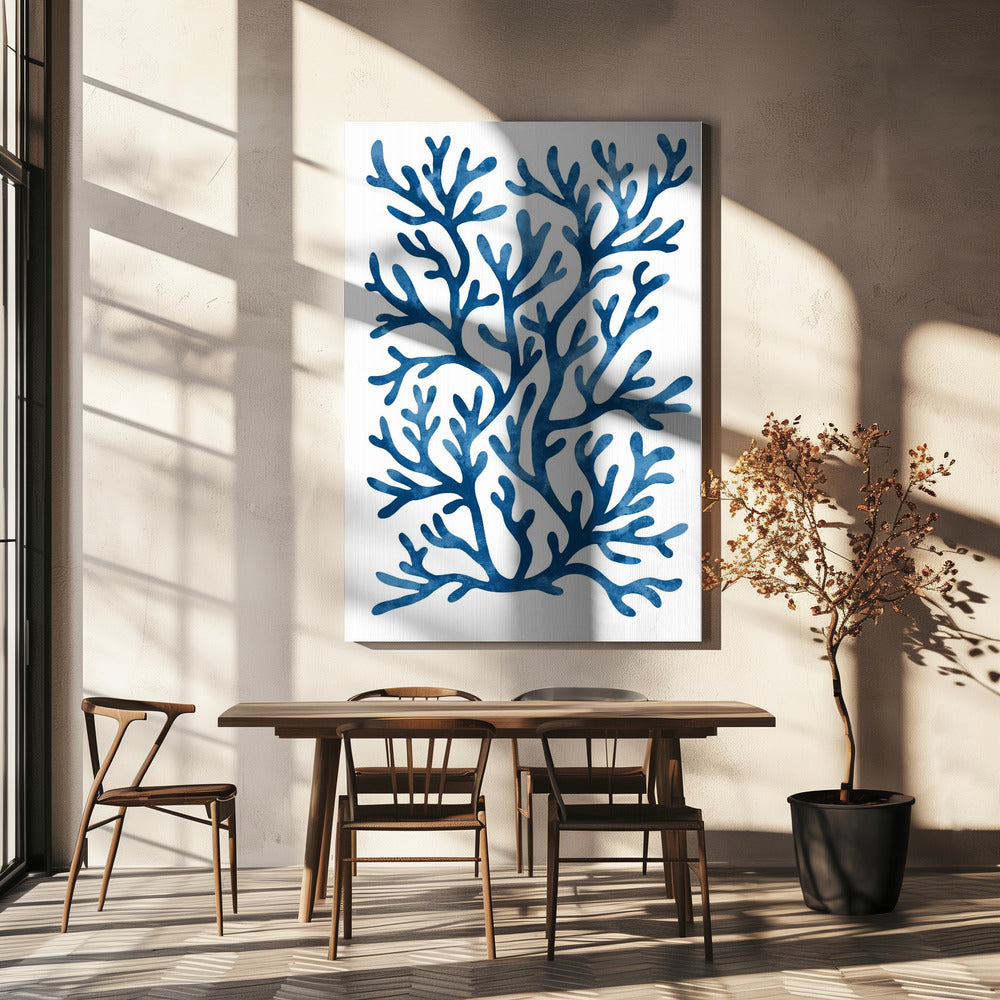 Koraalpatroon | Canvas