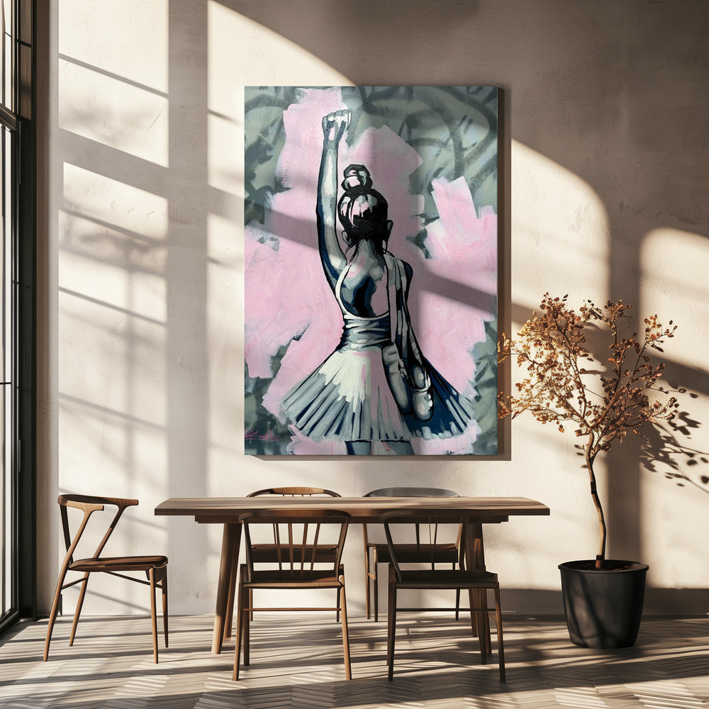 Geef nooit op | Canvas