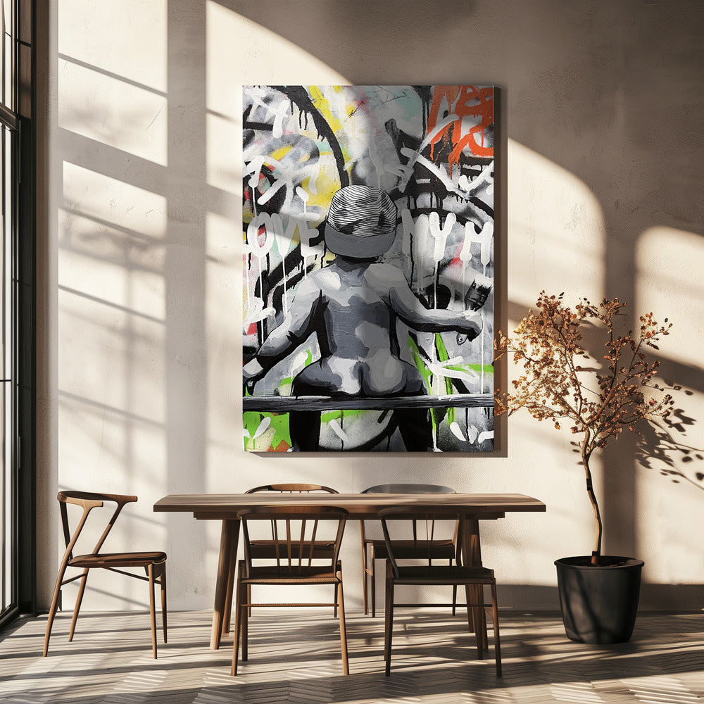 Graffiti Dromer | Canvas