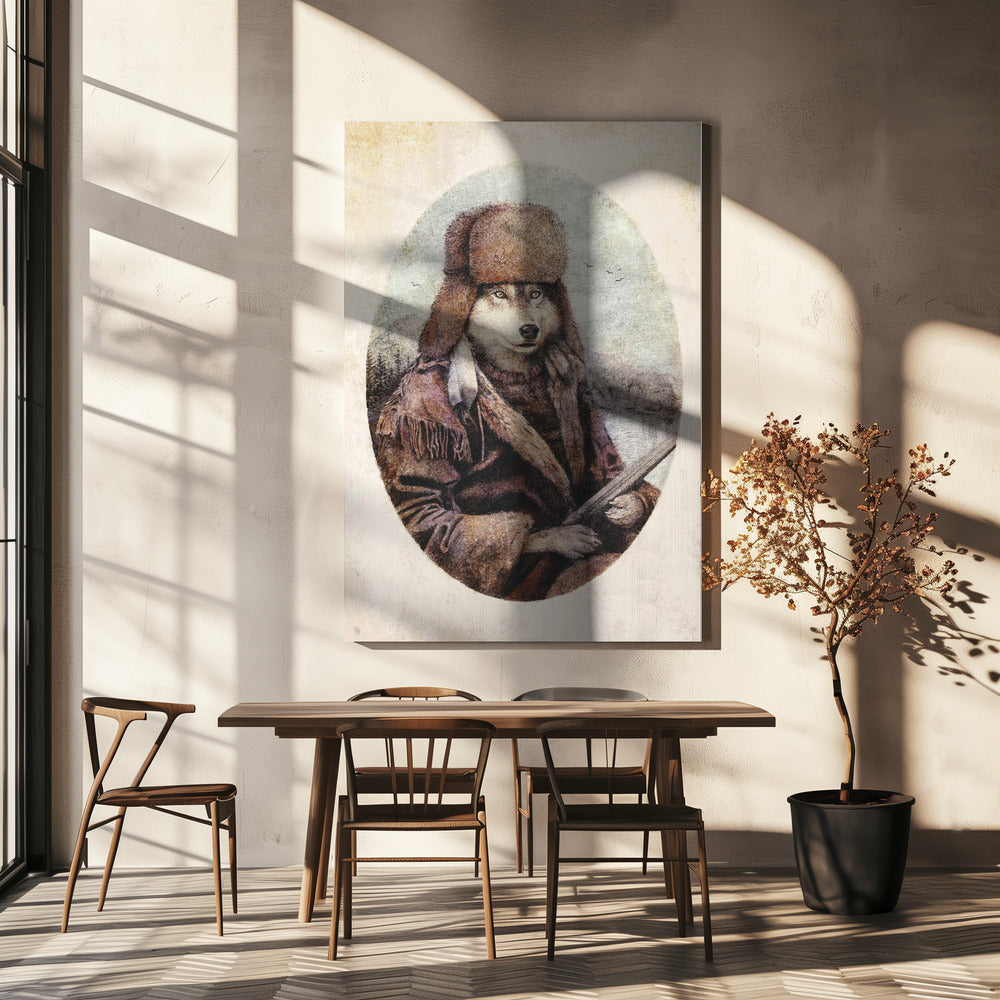 The Huntsman Wolf | Canvas