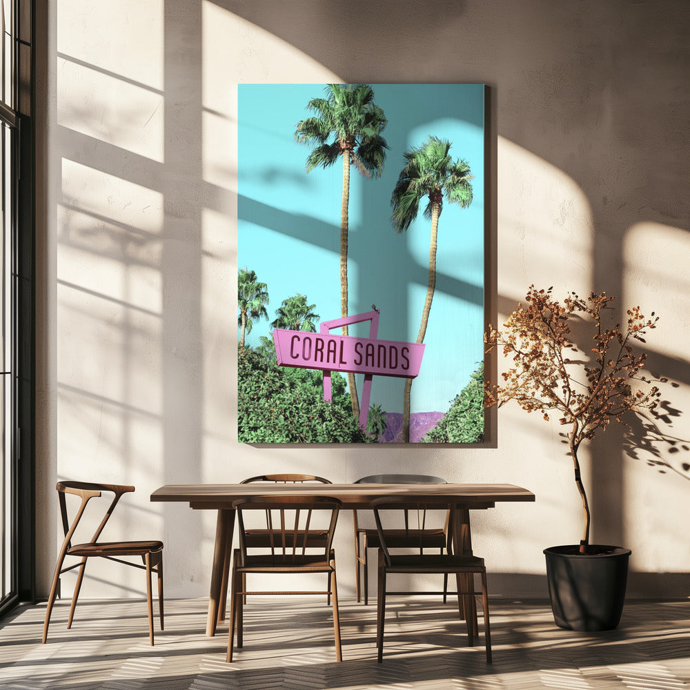Retro paradijselijke vibes | Canvas