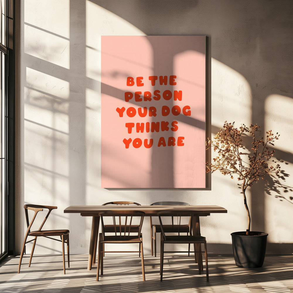 Typografie voor hondenliefhebbers | Canvas