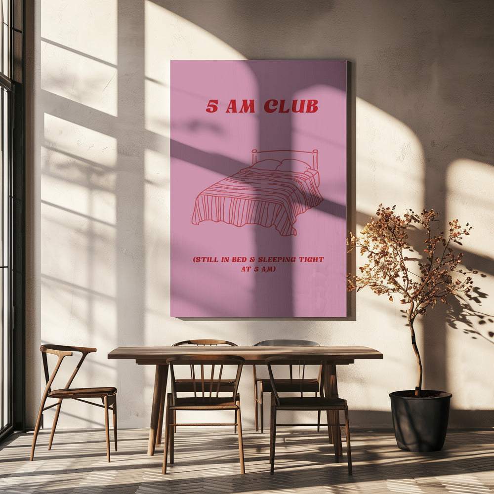 Gezellig 5 uur 's ochtends slapen | Canvas