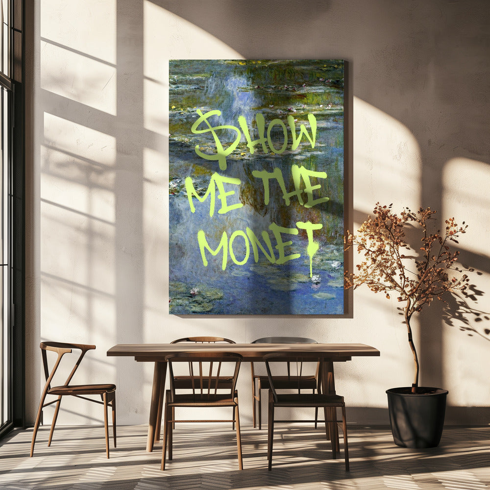 Monets ironische wending | Canvas