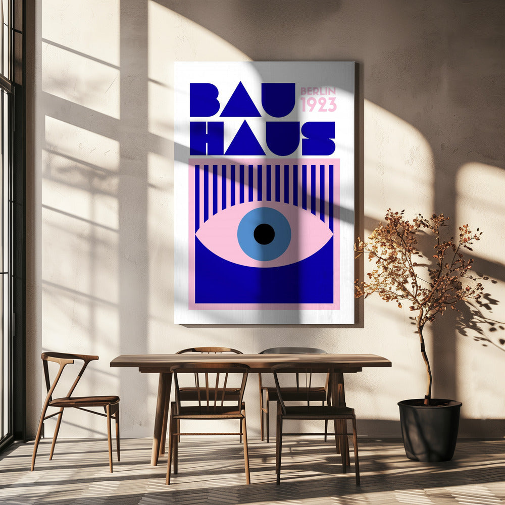 Bauhaus Oog | Canvas