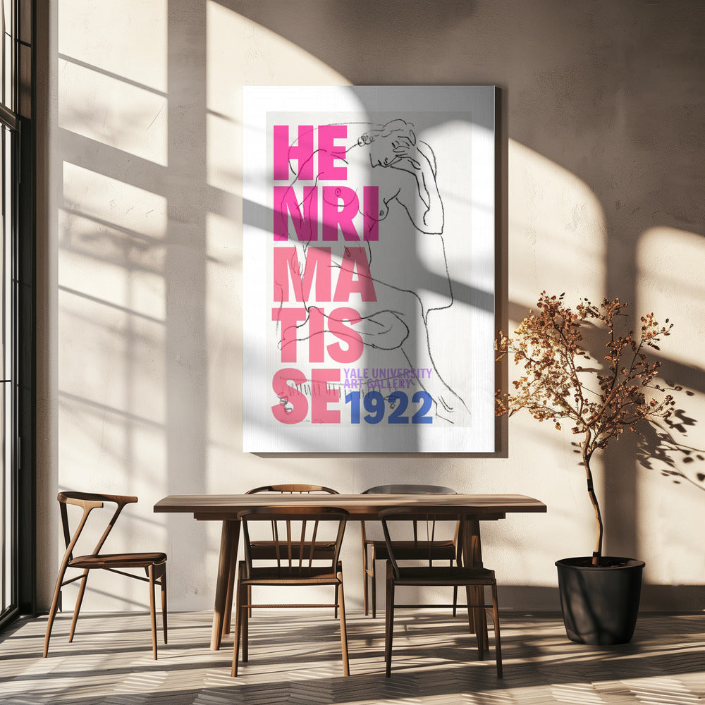 Elegante lijnschets | Canvas