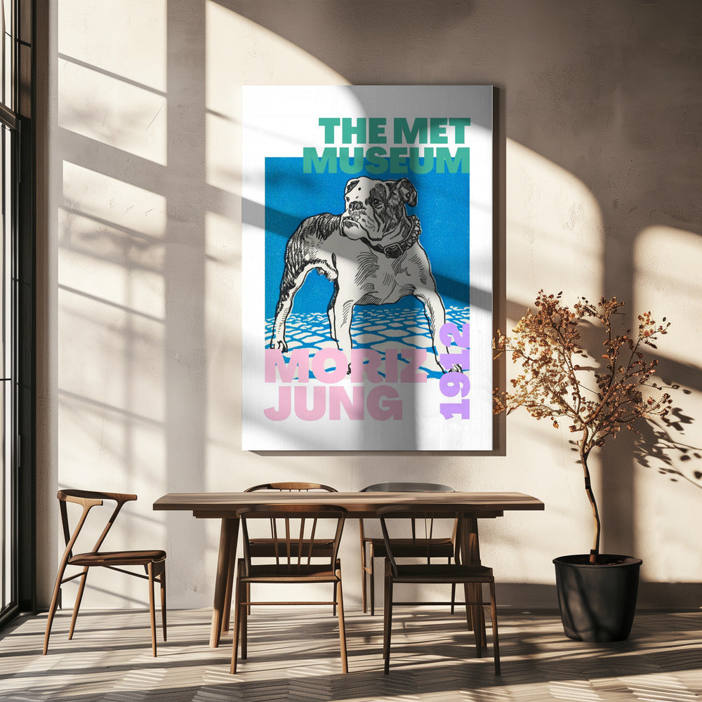 Schets van een buldog | Canvas