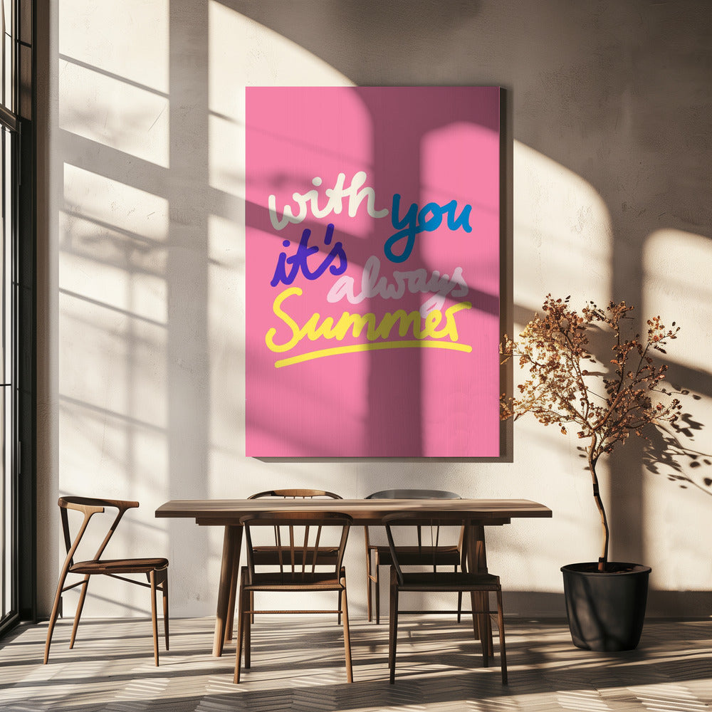 Eindeloze zomervibes | Canvas