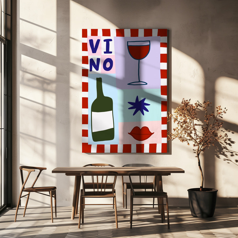 Wijnimpressies | Canvas