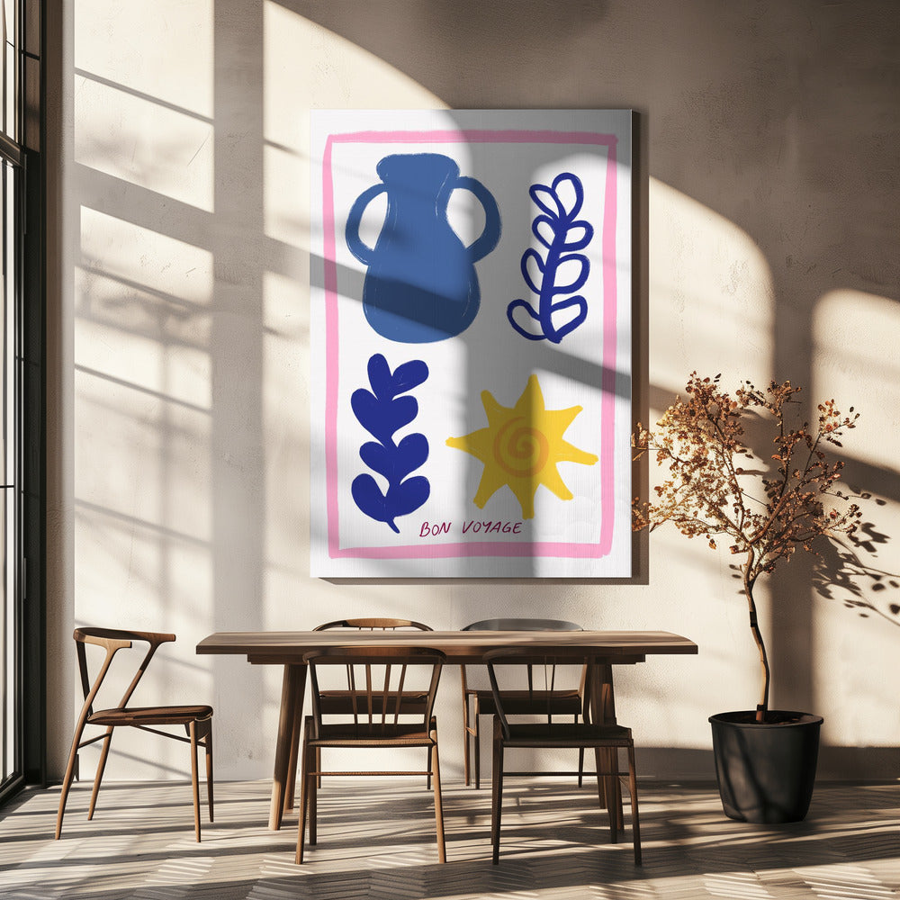 Bon Voyage-symbolen | Canvas