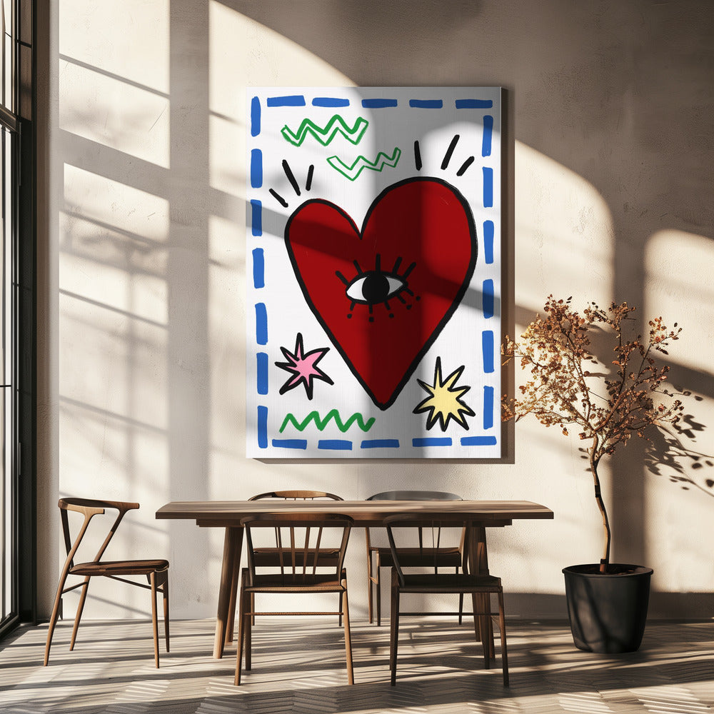 Hartvisie | Canvas