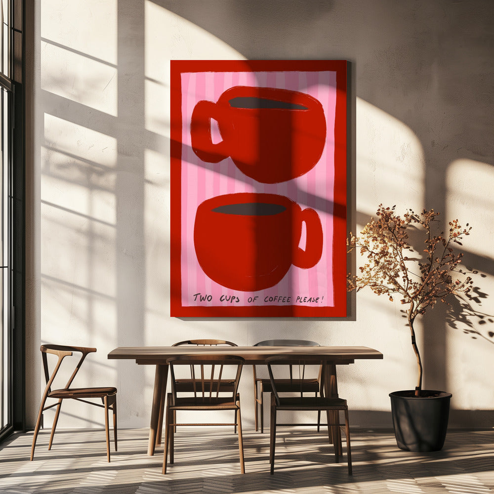 Dubbele Espresso Delight | Canvas