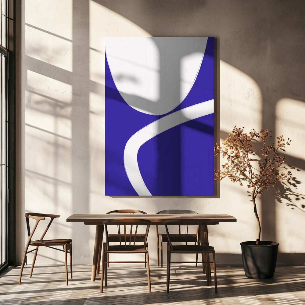 Gebogen elegantie | Canvas