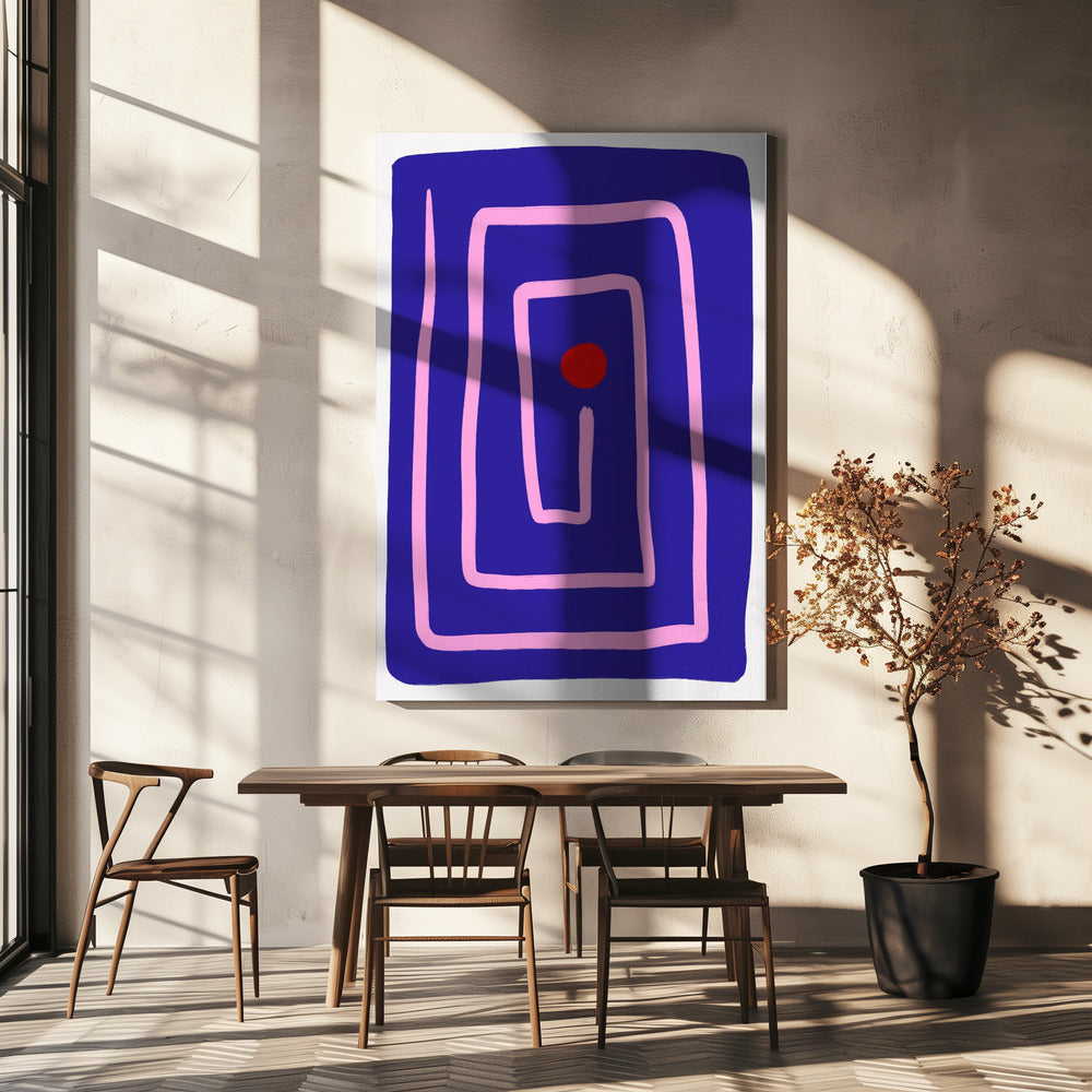 Spiraalreis | Canvas