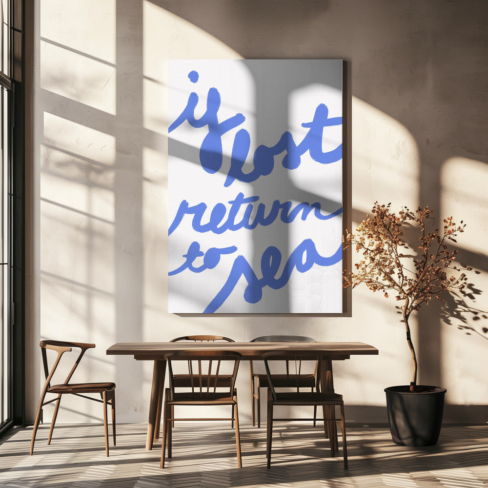 Einde van de reis | Canvas