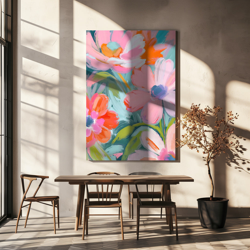 Bloeiende symfonie | Canvas