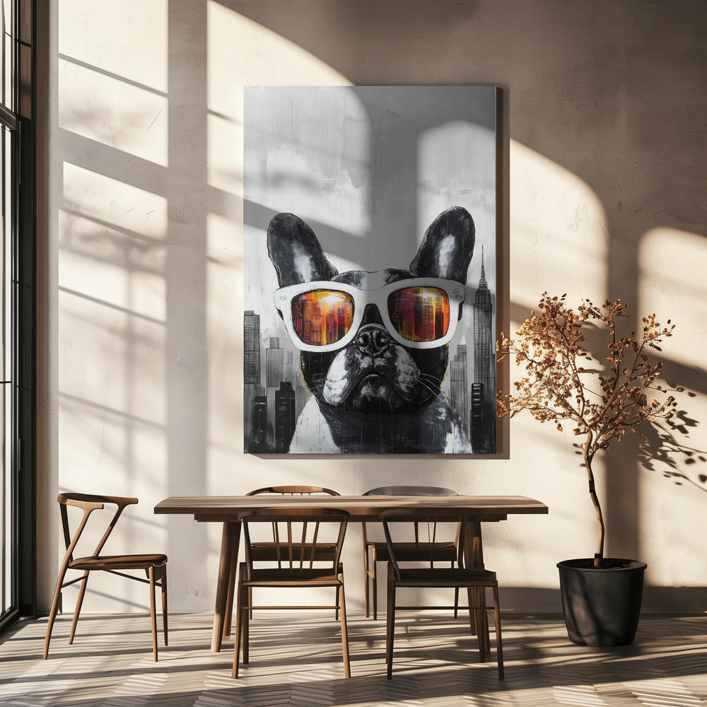 Bulldog - Te cool voor school | Canvas