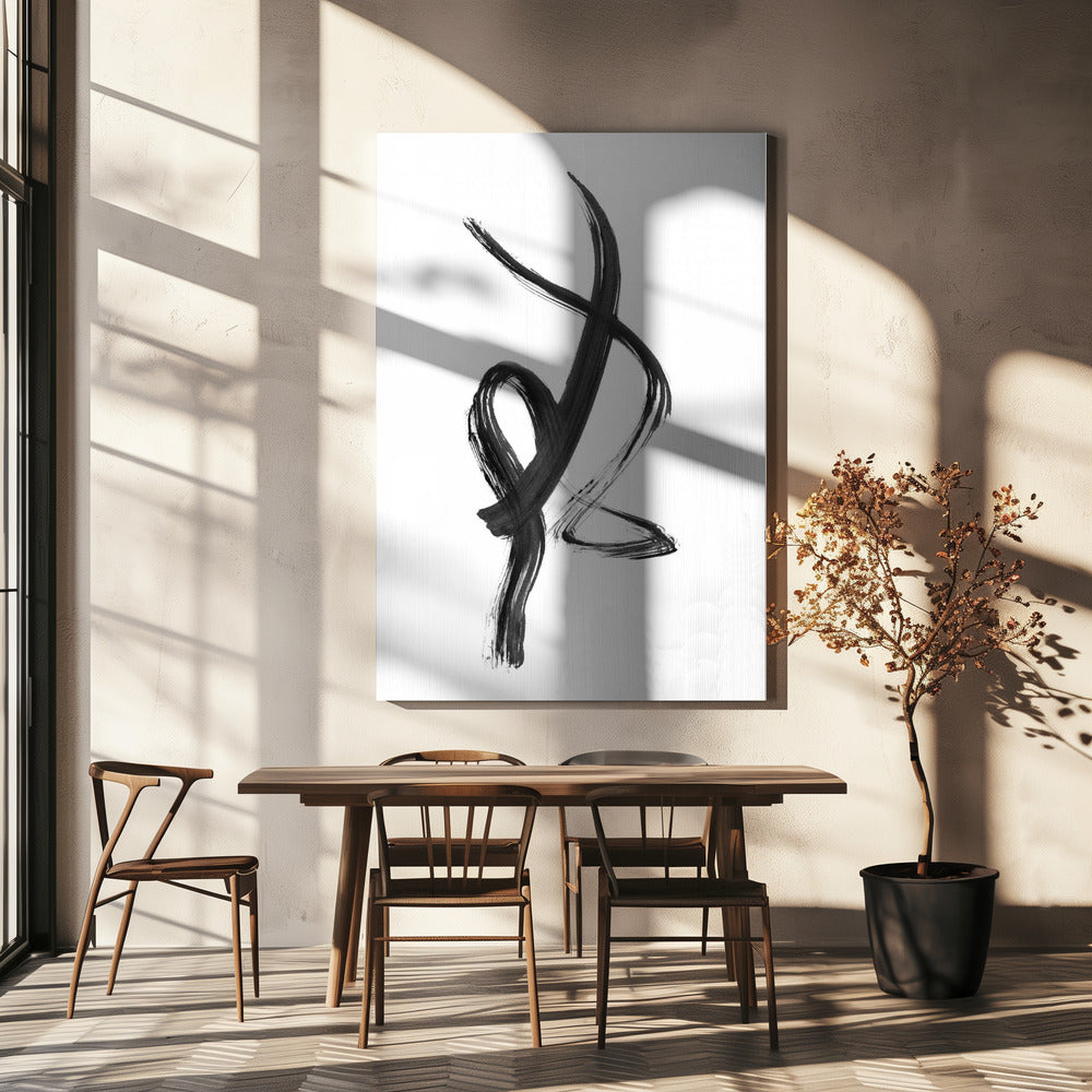 Penseelstreek01 18x24 | Canvas