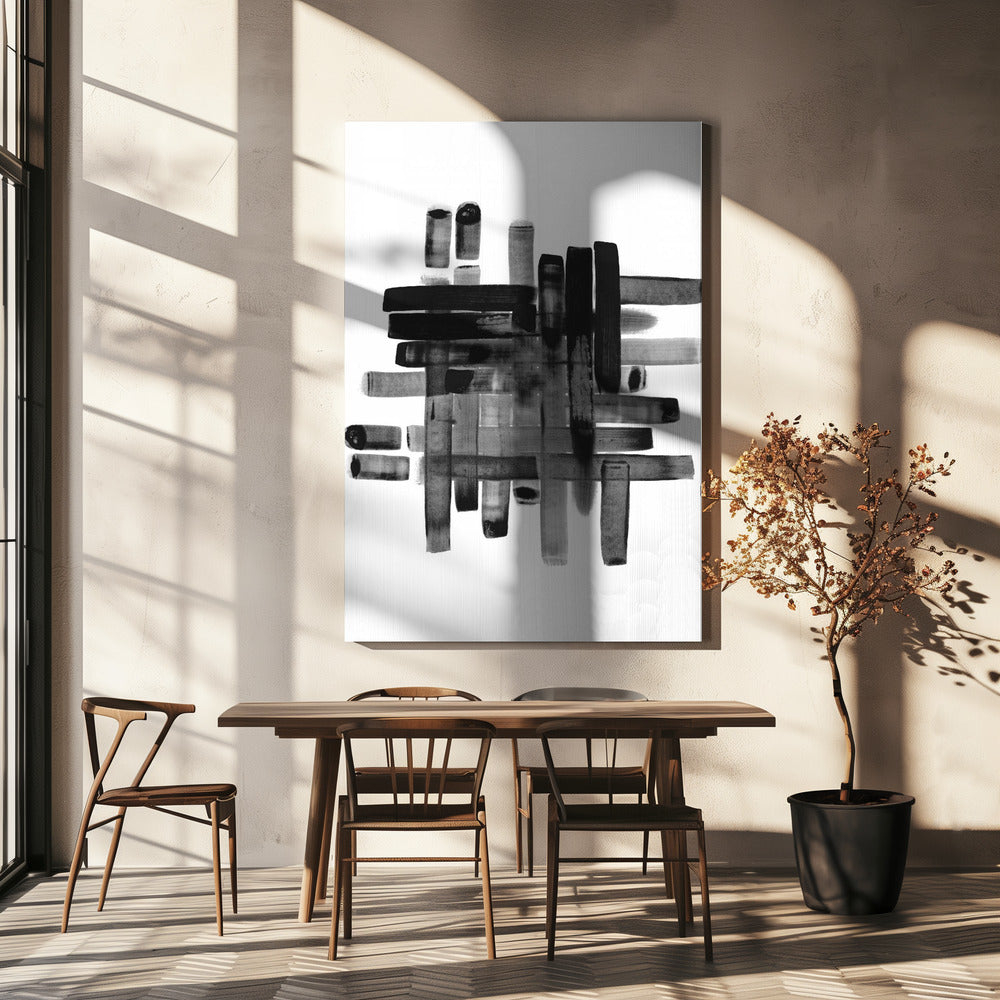 03 Verschillende Streken 02 18x24 | Canvas