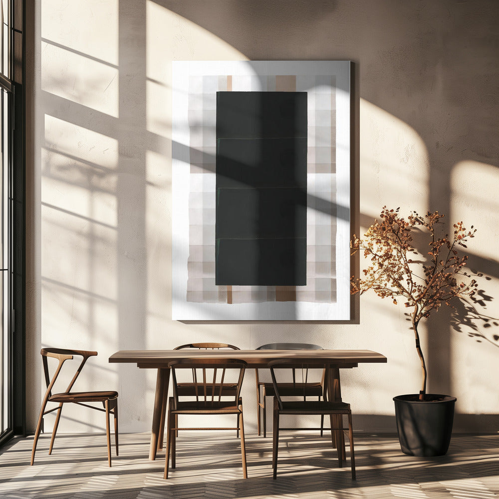 Monochrome lagen | Canvas