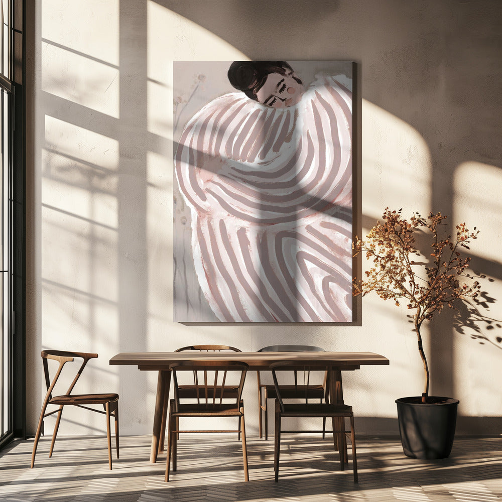 Gezellige Omhelzing | Canvas
