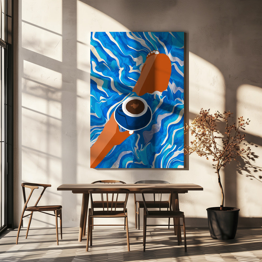Ontspannen zondagochtend | Canvas