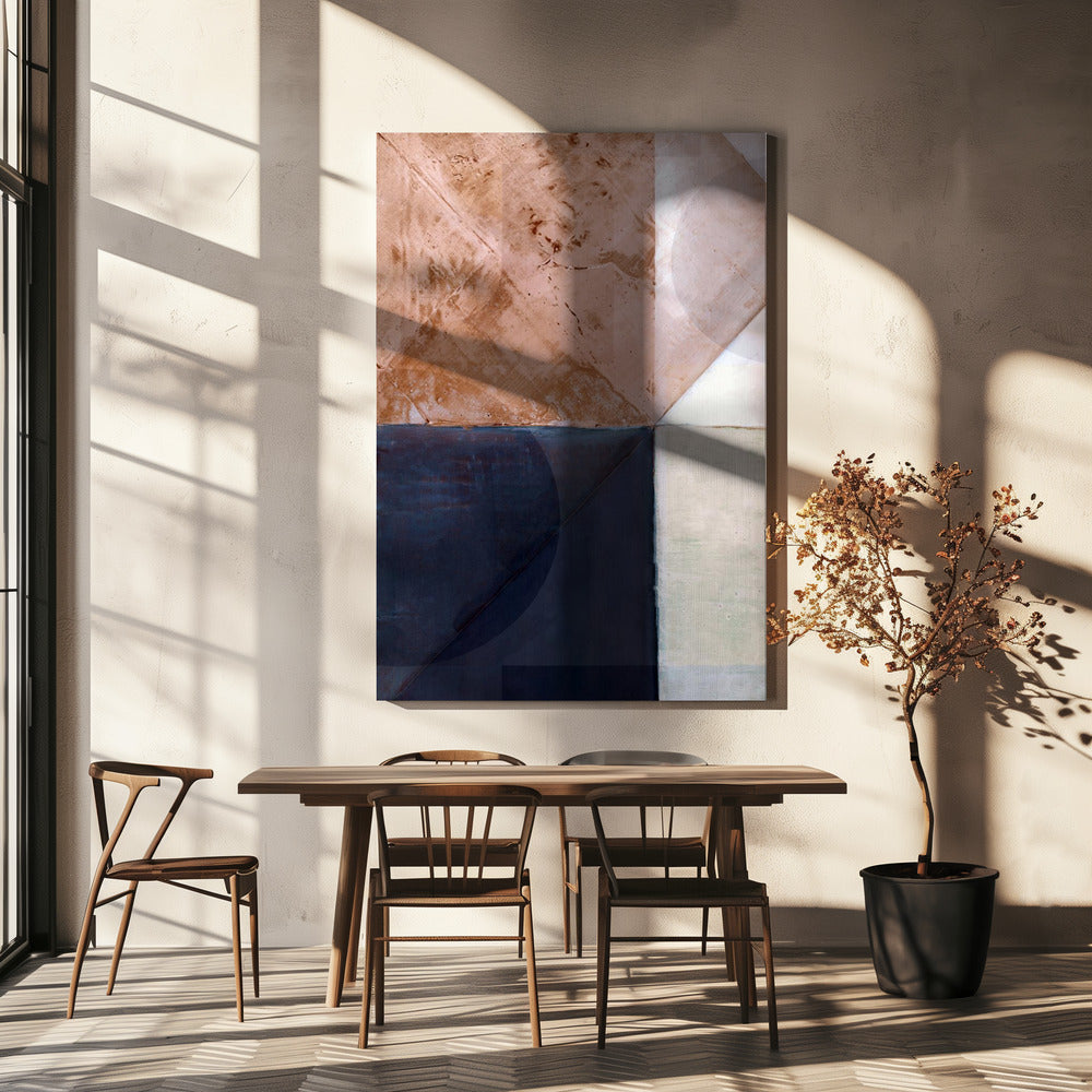 Abstract geometrisch patroon | Canvas