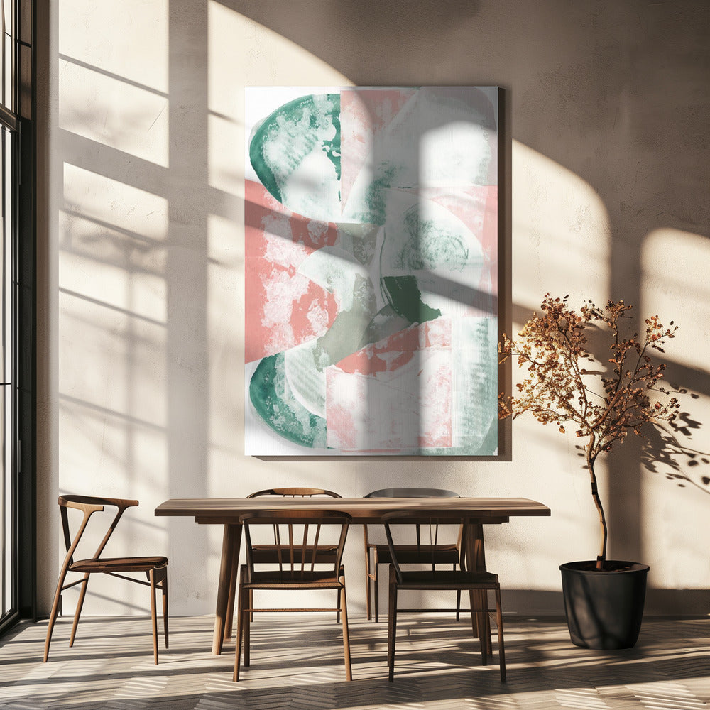 Pastel Fluisteringen | Canvas