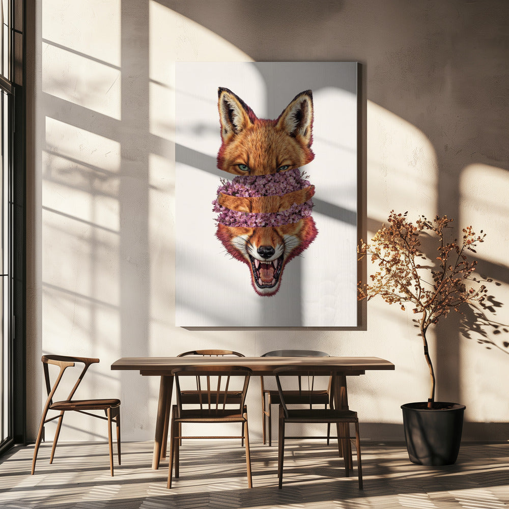 Bloemen binnenin kopie | Canvas