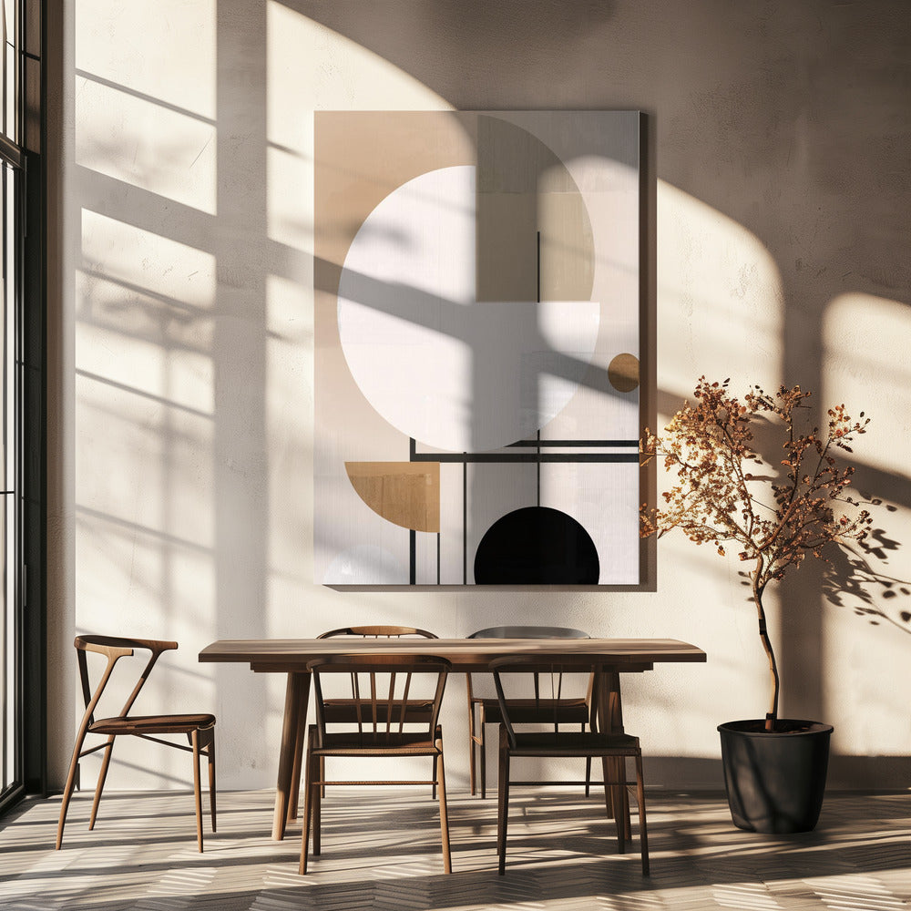 Geometrische balans | Canvas