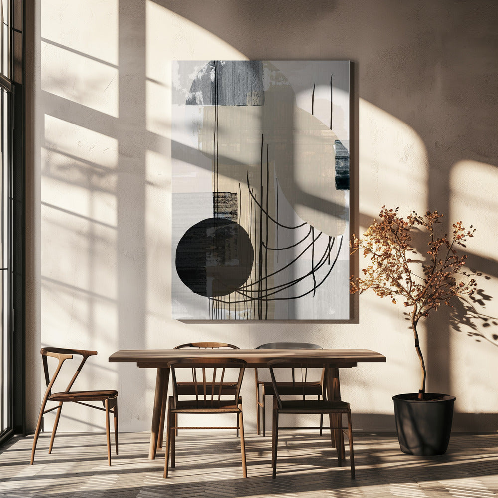 Sporen van Gedachte | Canvas