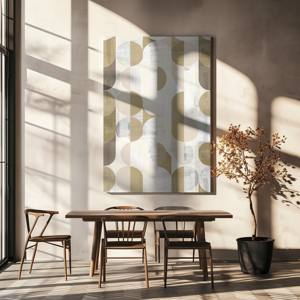 Zwart Taupe | Canvas