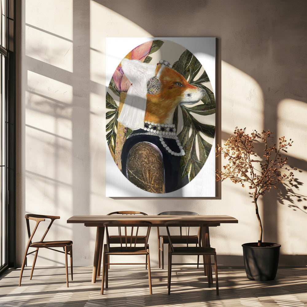 Vos gekleed in renaissancekleding | Canvas