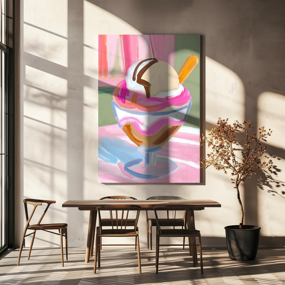 Zoete sorbetverrukking | Canvas