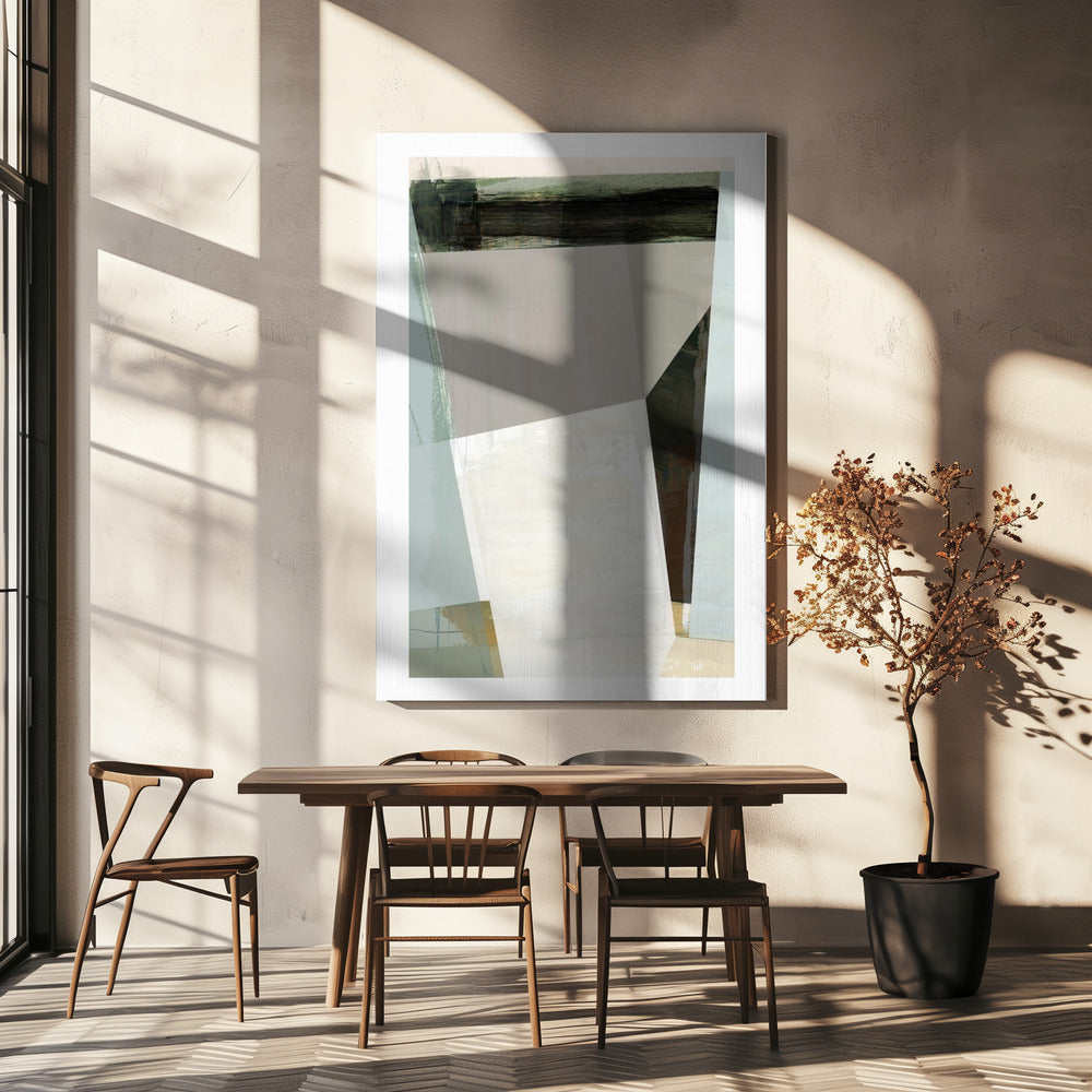 Verdeelde ruimte | Canvas