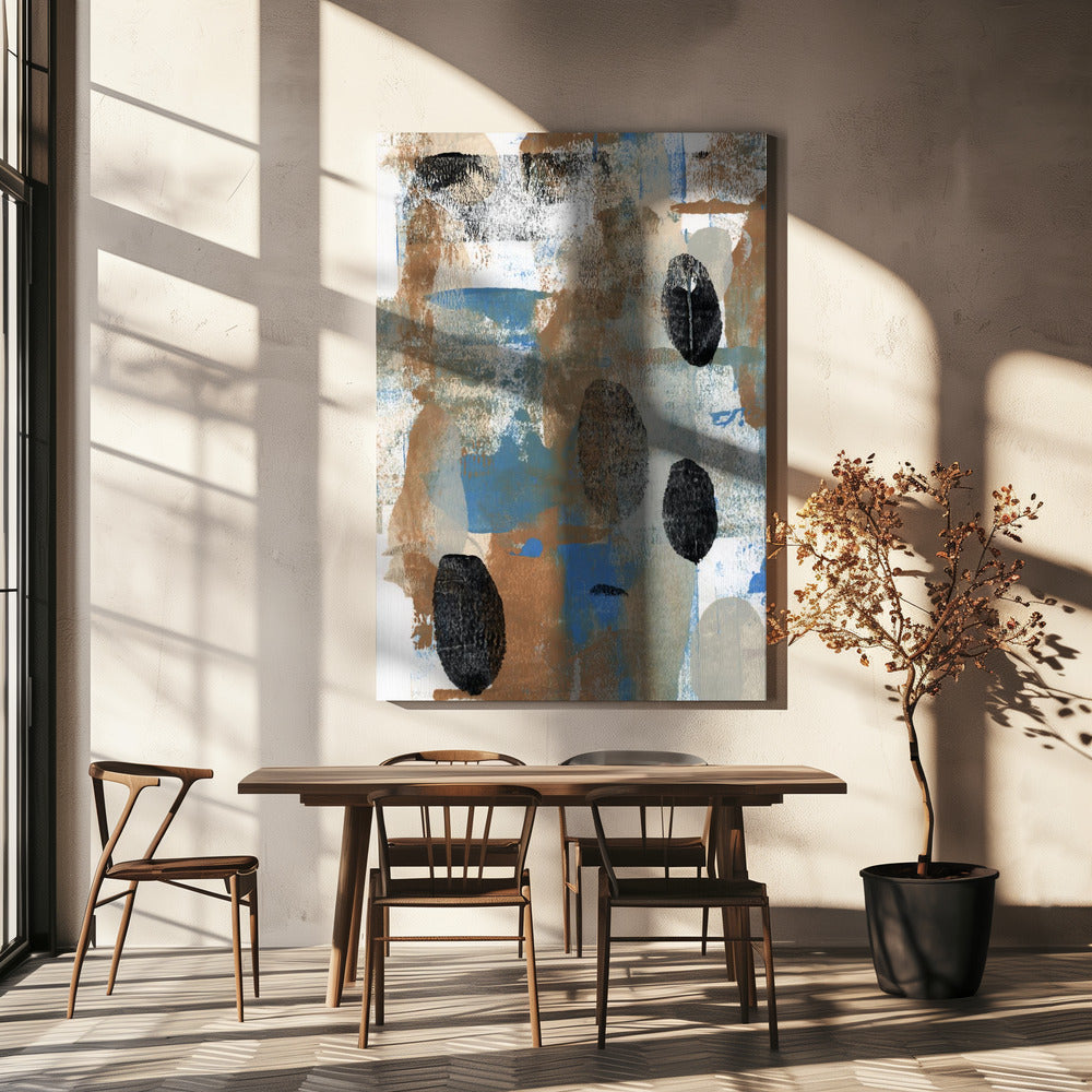 Schilderachtige abstractie | Canvas